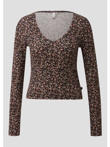 QS T-Shirt in 99A1_schwarz