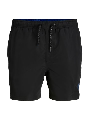 Jack & Jones Badeshorts 'Fiji' in schwarz