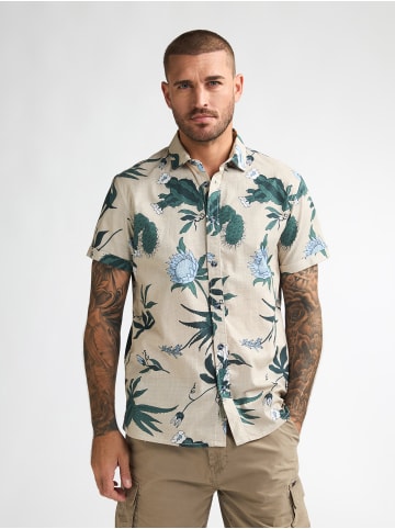 Petrol Industries Hemd mit Allover-Print Pulsar in Orange