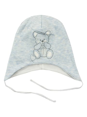 Aliap Babymütze Bär in blau
