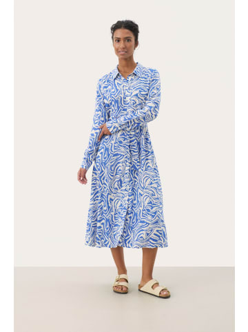 PART TWO Kleid ShelbyPW Feminine Form in Amparo Blue Animal Print