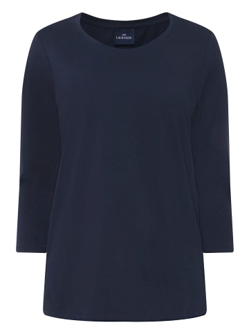 LAURASØN Shirt in navy blau