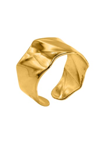 Steel_Art Massiver Ring Damen Vidu goldfarben in Goldfarben