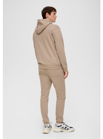 QS Sweatshirt in 82D0_sandfarben