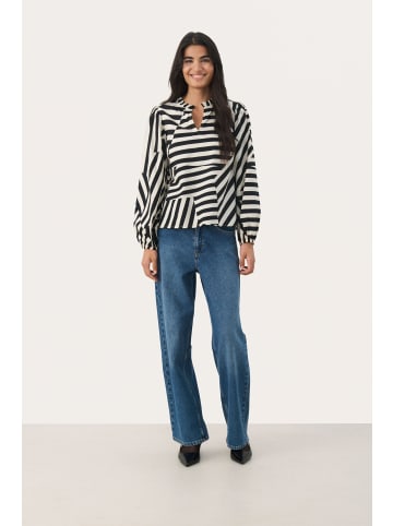 PART TWO Langarm-Bluse EimyPW in Deconstructed Stripe