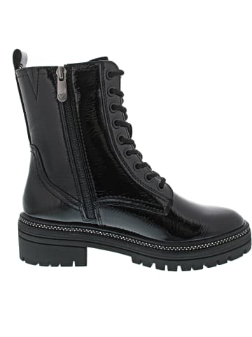 Marco Tozzi Schnürstiefel Schwarz