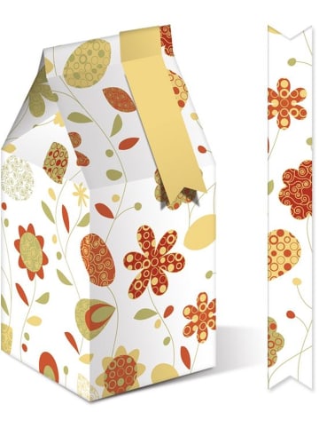 Buntpapierfabrik Ludwig Bähr Geschenkbox Bella 6,5x14,5x6,5cm Packung mit 5 Stück Motiv: 04
