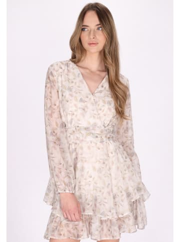 DreiMaster Vintage Damen Dress in Hell Braun