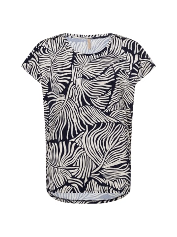 soyaconcept T-Shirt SC-Marica in marine ecru
