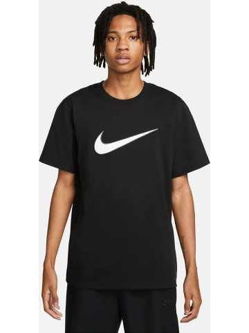 Nike Rundhals T-Shirt für Herren in schwarz