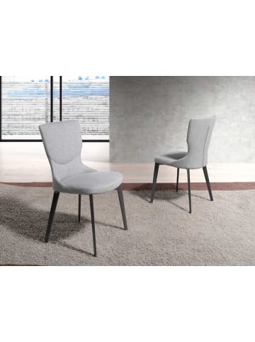 Angel Cerdá Stuhl 4131 in Grau/Anthrazitgrau – (B)45 x (H)84 x (T)57 cm