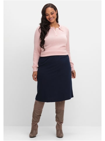 sheego Pullover in rosenquartz
