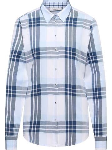 Eterna Bluse 6126 D935 in Mittelblau