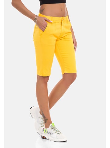 Cipo & Baxx Caprihose in YELLOW