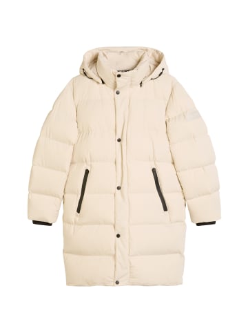 Marc O'Polo Lange Daunenjacke regular in gray silk