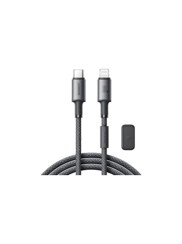 Wisam Joyroom 30W Schnell-Ladekabel USB-C Lightning Kabel, 1,2m grau
