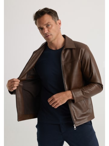 Felix Hardy Lederjacke in braun