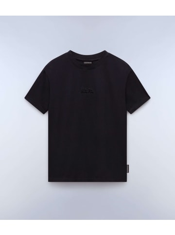 Napapijri T-Shirt "S-Azure Ss" in Schwarz