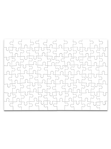 Mr. & Mrs. Panda Puzzle Sternzeichen Skorpion Design ohne Spruch in Weiß