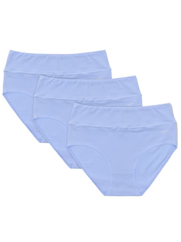 Tazzio 3er-Set: Taillenslips "F920" in Blau