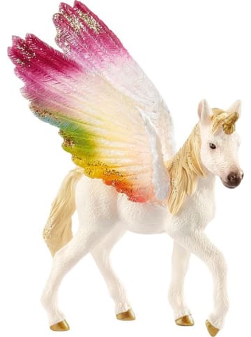 Schleich Geflügeltes Regenbogeneinhorn, Fohlen in Mehrfarbig ab 5 Jahre