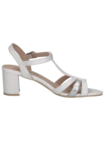 Caprice Sandalette in WHITE/SILVER