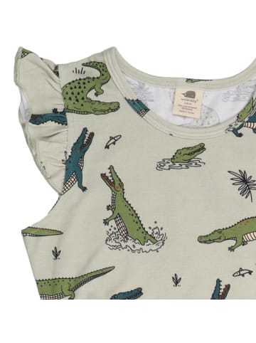 Walkiddy Kleid Funny Crocodiles-Ruffle Dress