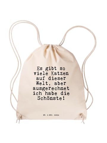Mr. & Mrs. Panda Gymtasche Es gibt so viele... mit Spruch in Creme