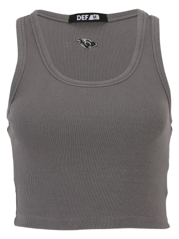 DEF DEF Tank-Tops in anthracite
