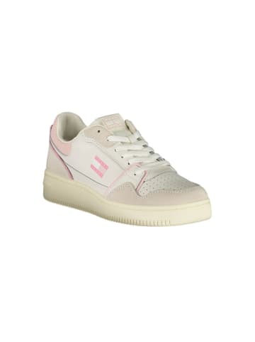 Tommy Hilfiger Weiße Polyurethan-Sneaker