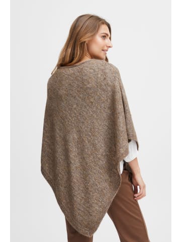 Fransa Poncho FRSANDY PO 1 20611015 in braun