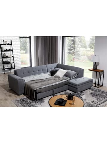 MF Design Piri Recamiere Rechts in Anthrazit -  (L) 260 x (B) 260 x (H) 78 cm