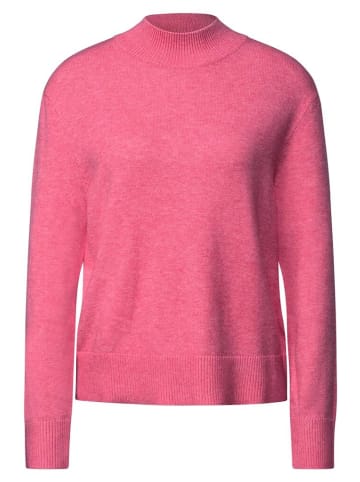 Street One Pullover in candy pink mel.