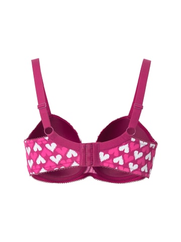 Ulla Popken BH in fuchsia