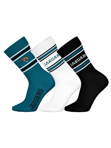 NFL Socken 6er Pack in Jacksonville Jaguars/Weiß