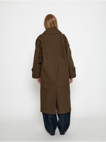 minus Coat in SLATE BROWN