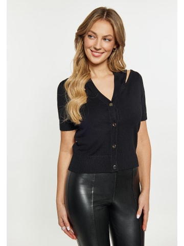 faina Damen Strickjacke in SCHWARZ