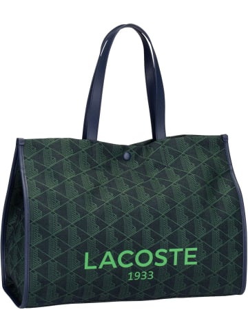 Lacoste Shopper Heritage Jacquard 4515 in Mono Marine/Vert