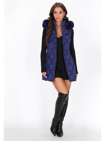 faina Women Vest in navy