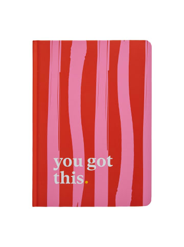 Butlers Notizbuch EVERYDAY DIN A5 You got this. in Rot