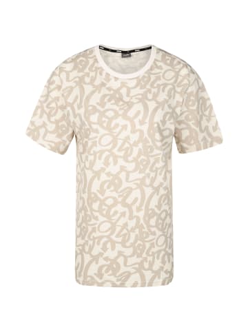 Puma Trainingsshirt SHE MOVES THE GAME in beige / weiß