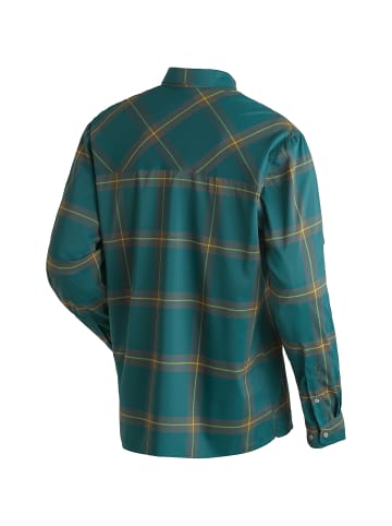 Maier Sports Kasen L/S M He-Hemd 1/1 Arm el. in Tannengrün2130