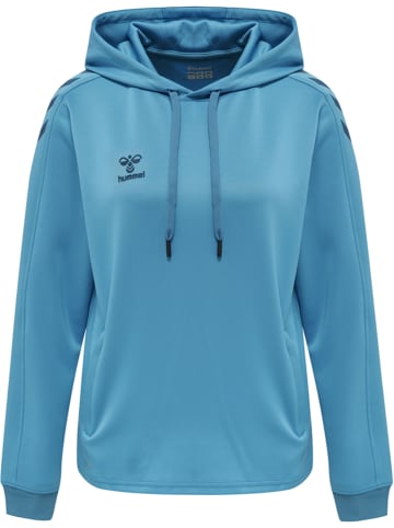 Hummel Hummel Kapuzenpullover Hmlcore Multisport Damen Atmungsaktiv Schnelltrocknend in BLUE DANUBE