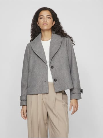 Vila Jacke in Medium Grey Melange