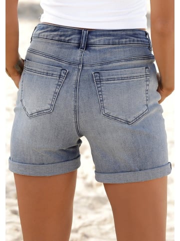 Buffalo Jeansshorts in blue-washed