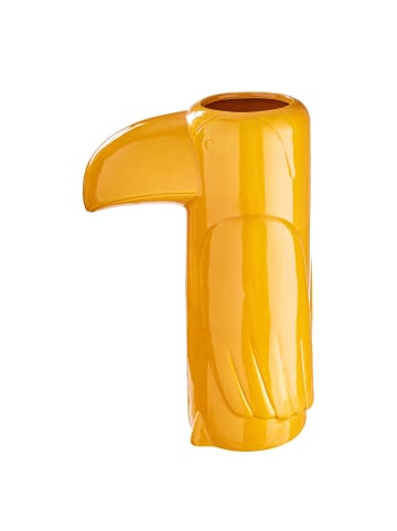 Butlers Vase TUKI Tukan in Gelb