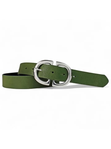 FRONHOFER Ledergürtel in Khaki