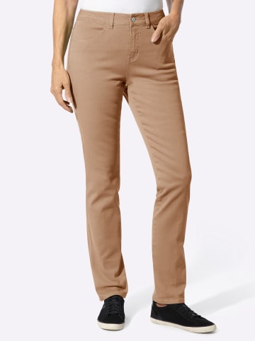 Sieh an! Twill-Jeans in camel