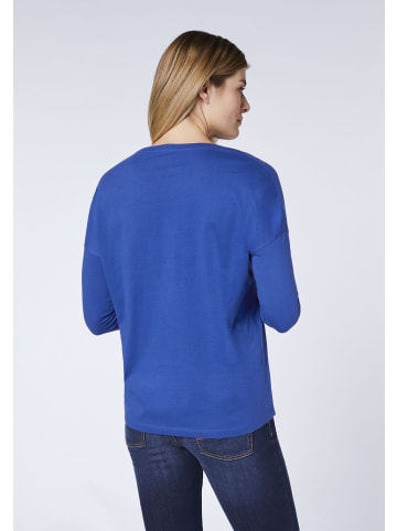 Oklahoma Jeans Longsleeve in Blau