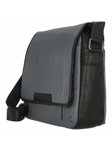 The Chesterfield Brand Fusion Falun - Umhängetasche 15" 40 cm (black) in light grey